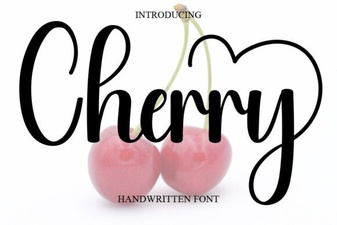 Cherry Font for Modern Design Projects